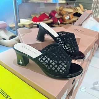Dép Trung Niên Lưới Hoa Hàng Nhập QC Fullbox Mieo Shoes D3080 D3081