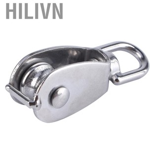 Hilivn Nâng Đơn thay đổi Dây Kéo Bánh Xe Lực Kéo Ròng Rọc để Giảm Tải Thép Không Gỉ 304 Vật Treo M15