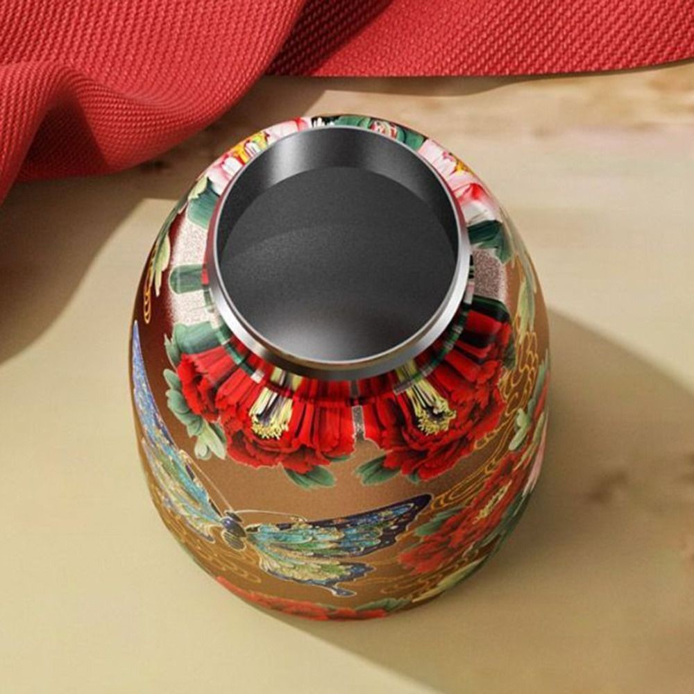 Cốc cách nhiệt SNUGHOUSE, Bình nước giữ nhiệt 230ml phong cách Trung Quốc, Màn hình hiển thị nhiệt độ chống rò rỉ bền bỉ Cốc cà phê bằng thép không gỉ 304 ngoài trời