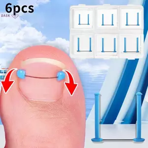 Bộ dây chỉnh sửa móng chân mọc ngược Chăm sóc bàn chân Điều trị chuyên nghiệp Phục hồi ngón chân Nhúng móng chân Dụng cụ làm thẳng ngón chân