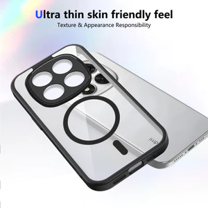 Ốp lưng Poco M8 Pro Vỏ từ tính trong suốt mờ cho Ốp điện thoại Xiaomi Poco M8 Pro 5G