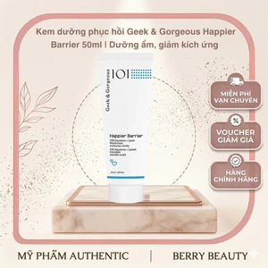 Kem Dưỡng Phục Hồi Geek & Gorgeous Happier Barrier | Dưỡng Ẩm Giảm Kích Ứng