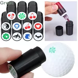 TUYỆT VỜI Golf Ball Stamper Quà tặng Golfer Chất lượng cao Dấu nhựa