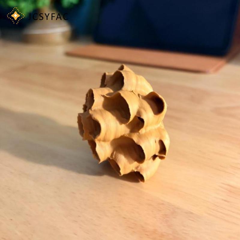 JCSYFAC Garden Tổ ong nhân tạo Tổ treo giả để kiểm soát dịch hại thân thiện với môi trường Mới