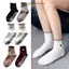 IAPPORTUNIA Tất Tập Yoga, Tất Cotton Chống Trơn Trượt Pilates, Ruffle Cuff Silicone Grips Thoáng Khí Tất Ballet Yoga Barre Ballet