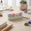 4 Nút Silicone Giảm Căng Thẳng Móc Khóa Xúc Giác Fidget Đồ Chơi Cho Văn Phòng Lo Âu