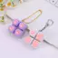 SRVN Bàn Phím Di Động Clier Fidget Móc Khóa Bộ Nút Giảm Căng Thẳng Cảm Giác Lý Tưởng Cho Văn Phòng Du Lịch Túi Đồ Chơi Pandent.