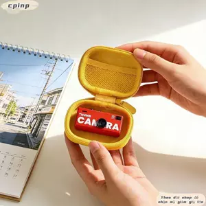 Túi đựng máy ảnh CPINCP, Chống trầy xước chống mài mòn cho máy ảnh vỏ cứng Kodak Charmera, Túi đựng máy ảnh bảo vệ di động màu đen