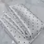 Cổ Điển Chấm Bi Vải Chấm Bi Sáng Bóng Mỏng Handmade Tự Làm Tóc Vòng Phụ Kiện Tóc Tóc Dây Lụa Khăn Bộ Đồ Ngủ 6.15