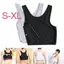 TOPTOOLCX 1 Cái Ngực Shaper, Áo ngực ngực bằng Corset, Đồ lót nữ Tomboy M-3XL Chất kết dính ngực