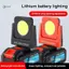 Bộ phận dụng cụ điện ABS Đèn LED làm việc đa năng Có thể điều chỉnh Đèn làm việc di động Độ sáng cao Đèn bền 1 CÁI mới