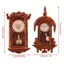 1: 12 Nhà Búp Bê Thu Nhỏ Đồng Hồ Treo Tường Nội Thất Mô Hình Trang Trí Đồ Chơi Nhà Búp Bê Phụ Kiện FSI