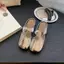 TT Hàn Quốc Nửa Dép Nữ Mùa Hè Đế Dày Một Chân Giày Sandal Phù Hợp Với Dép Da Thật