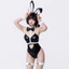 Ban Đầu PU Sáng Da Thỏ Cô Gái COS Phù Hợp Với Hai Chiều Anime Cosplay Gợi Cảm Đồ Lót Dễ Thương Mềm Mại Dễ Thương Thỏ