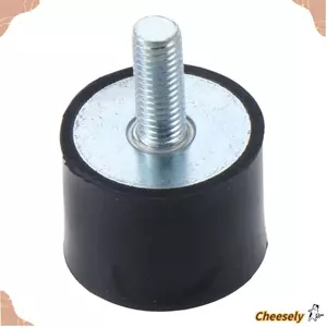 Bộ cách ly rung CHEESELY, M6 M8 M10 Giá đỡ cao su màu đen, Loại VD Crash Pad Damper Thuyền ô tô
