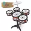 Trẻ em Bộ gõ trống Đồ chơi giáo dục Trống Jazz Acoustic Bộ thực hành đầy đủ để học tập và chơi tại nhà