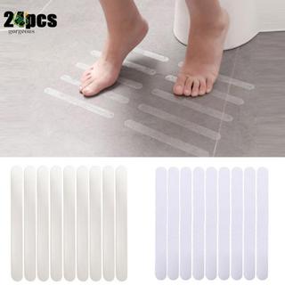 [FUXIN]Anti-slip Strips Self-adhesive Transparent/ White Grip Stickers Non Slip