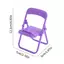 MAKY Mini Hình Ghế Điện Thoại Di Động Di Động Dễ Thương Nhiều Màu Sắc Có Thể Điều Chỉnh Ghế Gấp Lười Điện Thoại Để Bàn Giá Đỡ Điện Thoại Di Động VN