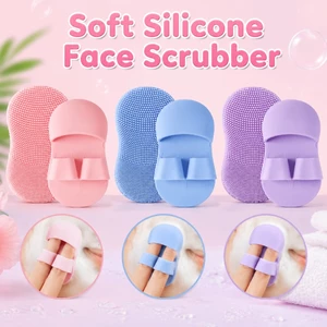 Bàn chải lông silicon mềm mềm, để rửa mặt, đơn đặt hàng dụng cụ chăm sóc da