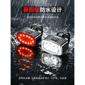 🔥có hàng sẵn🔥phụ kiện xe đạp Đèn trước xe đạp đèn chạy xe đạp ban đêm Đèn ngủ xe đạp Đèn pha xe đạp leo núi Đèn pha xe đạp Ánh sáng mạnh Đèn đi ban đêm Đèn hậu Thiết bị cưỡi ngựa