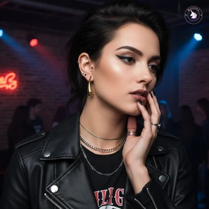 Phụ Nữ Hình Học Giọt Rách Hợp Kim Kim Loại Phong Cách Punk Nhẹ Thoải Mái Thiết Kế Cho Đảng Mặc Hàng Ngày