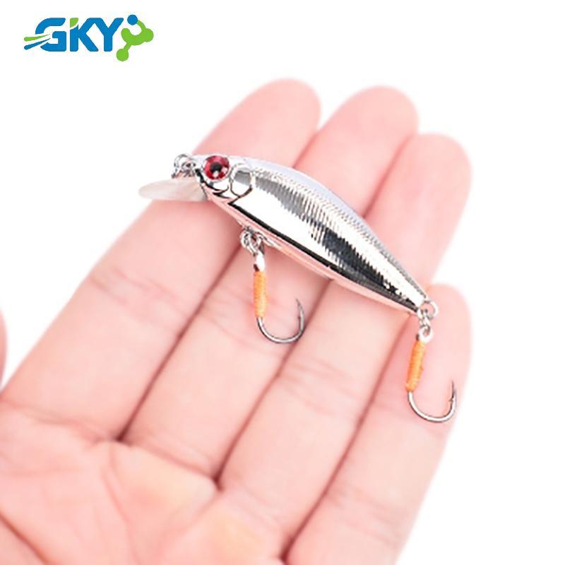 GKY 3.3G Micro-Object Trembling Và Chìm Nhỏ Mino Câu Cá Bass Coy Miệng Nước Ngọt Mini Luya Mồi Giả GKY