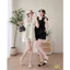 Set Bộ Nữ Ngắn Phối BI NƠ Vai Họa Tiết Chấm Bi Ngắn Cực Xinh Chất vài Mát Nhẹ THỜI TRANG MỚI HIYU 66 STORE