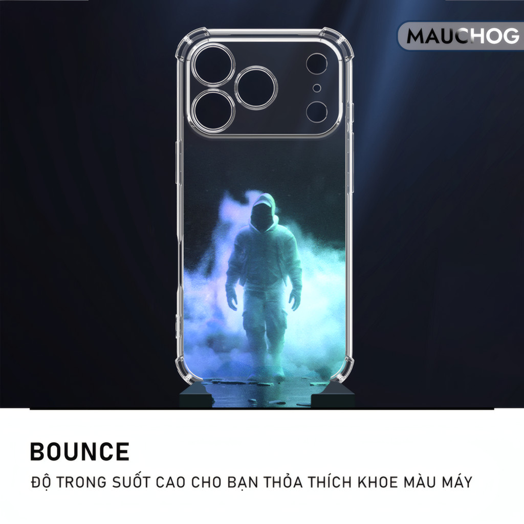 Ốp Lưng Dẻo Trong Suốt Chống Sốc Bảo Vệ Camera Cho Điện Thoại iPhone 11 12 13 14 15 16 17 Pro Max