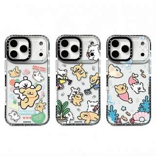Ốp điện thoại mềm hình chó đuôi cá cho iPhone 17 Pro Max 16 Plus 15 14 13 12 11 Vỏ bảo vệ chống sốc