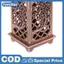 Hợp Kim Lư Hương Giá Đỡ Vuông Dọc Lư Hương Trong Nhà Hương Liệu Nhà Trang Trí Trung Quốc Hương Đốt