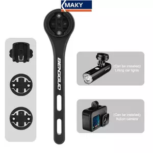 MAKY Xe Đạp Đường Bộ Đồng Hồ Bấm Giờ Giá Đỡ Đa Năng Đi Xe Đạp Tốc Độ Gắn Xe Đạp Đường Bộ Tay Lái Mở Rộng Phụ Kiện Xe Đạp VN