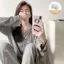 Bộ Đồ Ngủ Ren Lụa Băng Phong Cách Hot Trực Tiếp Quần Dài Tay Nữ Có Đệm Ngực Rộng Rãi Phong Cách Đại Học Mặc Nhà Bộ Đồ Nữ