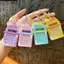 Móc chìa khóa TUYỆT VỜI, Máy tính Mini hiển thị 8 chữ số Kawaii, Mê cung màu kẹo di động Đồ dùng học tập nhẹ Trường học