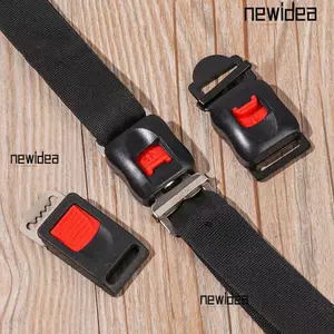 Khóa mũ bảo hiểm xe máy NEWIDEA, 9 kiểu dây đeo cằm bằng nhựa và kim loại Kẹp may tốc độ, Phụ kiện khóa an toàn Dây đeo cằm đa năng Kẹp linh hoạt