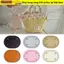 ESSENCEH Túi hình bầu dục đáy, Phụ kiện túi xách bằng da PU 14,5cm * 11cm, với 36 lỗ Chất liệu DIY Bộ phận túi móc cho túi dệt kim