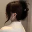 Lông Vũ Lấy Kẹp Tóc Nữ Đầu Sau Siêu Cổ Tích Phụ Kiện Tóc Cao Cấp Cảm Thấy Kẹp Lông Cá Mập Kẹp