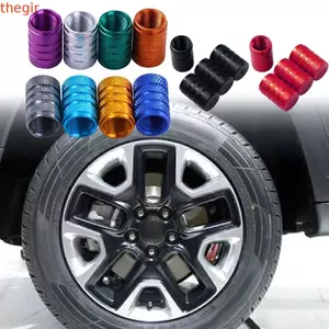 THEGIRL8B 4 Nắp Van Lốp Hợp Kim Nhôm Xe Máy Lốp Van Bảo Vệ Mũ Xe Đạp Chống Bụi Bánh Xe Đa Năng Nắp Van Lốp