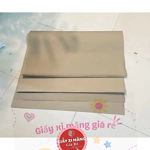 Thanh lý 100 tờ giấy xi măng Thái lan giấy kraft vẽ rập may khổ 102 x 72 cm