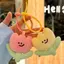 PNPIA- Hoạt Hình Dễ Thương Sang Trọng Tulip Móc Khóa Mềm Nhồi Bông Hoa Búp Bê Túi Mặt Dây Chuyền Kawaii Sang Trọng Hoa Trang Trí Phụ Kiện Bé Gái Quà Tặng