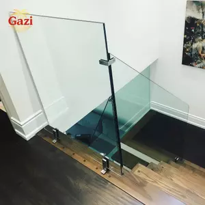 Giá đỡ kẹp kính bằng thép không gỉ 304 Braet hạng nặng cho đường ray cầu thang bằng kính cường lực Hàng rào ban công tại nhà hiện đại [VN]