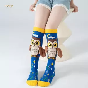 PNPIA- Hoạt Hình Ngộ nghĩnh Đầu Gối Stoings Động Vật Patten Dài Sos Bé Gái Nữ Thoáng Khí Sos