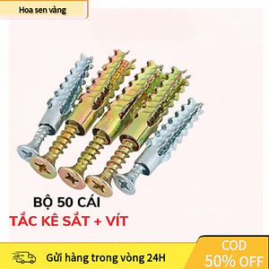 【24H】Tắc kê nở bằng sắt chống bung rơi, chịu lực cao, bám chắc cho tường gạch, gỗ, bê tông, xi măng