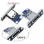 1 Đầu nối nữ Type-C Cổng sạc Ja USB 3.1 Type C Soet có tấm cố định