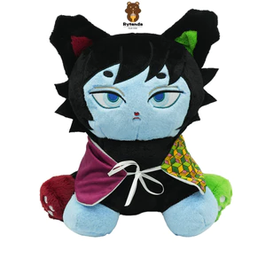Rytanda Mô Phỏng Dễ Thương Giyu Tomioka Plushie Búp Bê Gối Demon Slayer Cột Nước Tomioka Yoshiyuki Sang Trọng Đồ Chơi Hoạt Hình Vui Vẻ Bạn Gái Trang Trí Đệm Sofa Sinh Nhật Quà Tặng Giáng Sinh