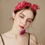 WANYEDI Nữ Băng Đô Rộng, Thắt Nơ In Hình Retro Chấm Bi Tóc, Tai Thỏ Thời Trang Phong Cách Hàn Quốc Đeo Chéo Tóc Vòng Mũ Phụ Kiện Tóc
