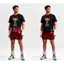 Áo thun thể thao và giải trí in hình NoLife Bear Boxing, cotton cao cấp 100%, sẵn hàng