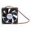 Quạt làm mát im lặng vòng bi btsg 80mm DC 12V 2Pin 8025 DC Không chổi than yên tĩnh cho máy in 3D Máy tính PC cho ốp lưng