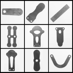 Máy nén khí không dầu im lặng Loại nhỏ Oily Máy bơm không khí loại đai Piston Máy nén khí Tấm van xi lanh Đầu van tấm Máy nén sắt V4GS
