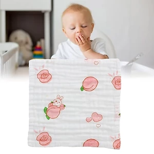 Yếm cho bé sơ sinh Yếm vải Cotton Khăn mặt tái sử dụng Khăn nước bọt mềm và thấm hút để sử dụng hàng ngày
