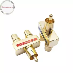 Hodou 1 Cặp RCAxMale Cắm Vào 2xRCA Nữ Soets Kết Nối Thiết Bị Đầu Cuối Âm Thanh Tuyệt Vời VN